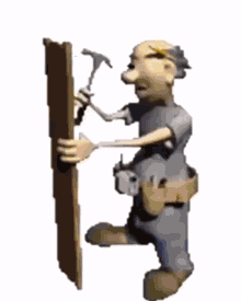 Hombre trabajando
