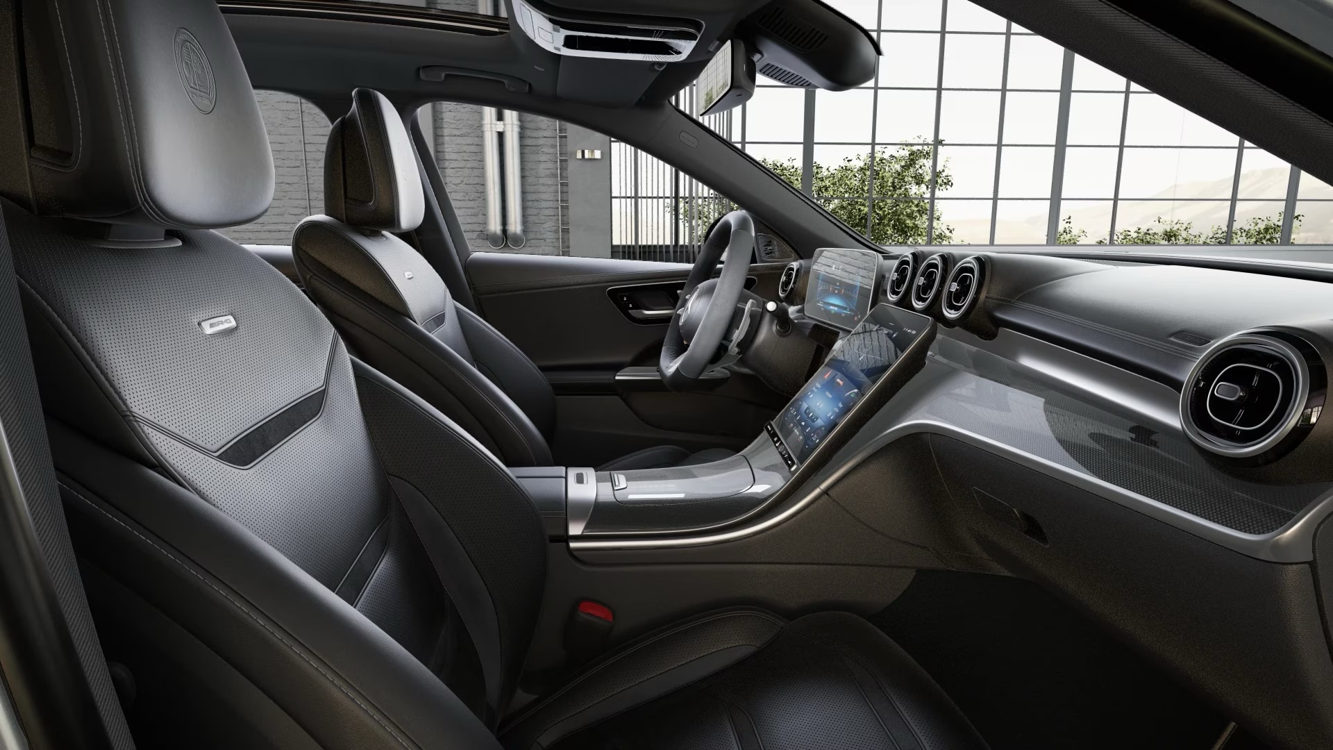 Mercedes-AMG C63 S Interior Costado